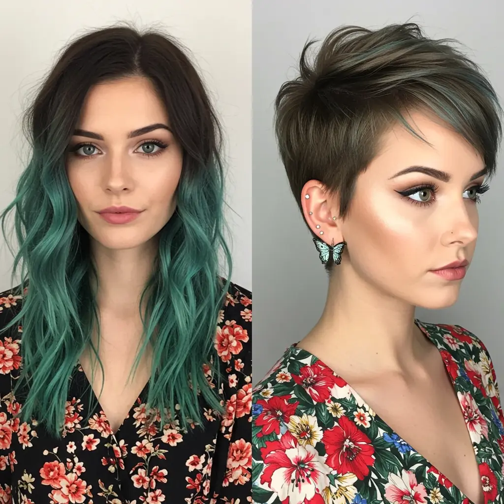 #23 Short Pixie Hair with Textured Bangs