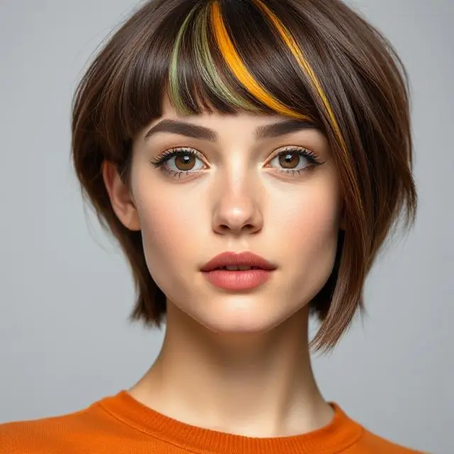 #3 Ear-Length Cut with Short Bangs