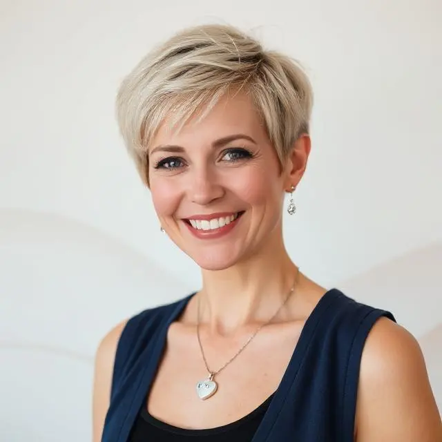 #3 Fashionable Wispy Pixie Cut