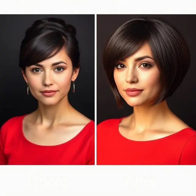 #4 Adorable Ear-Length Haircut