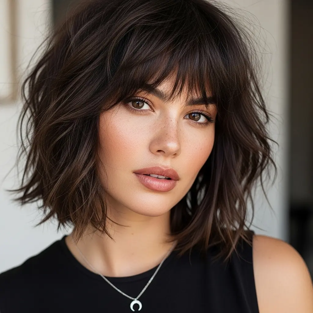 #4 Sleek Oval-Framing Short Wolf