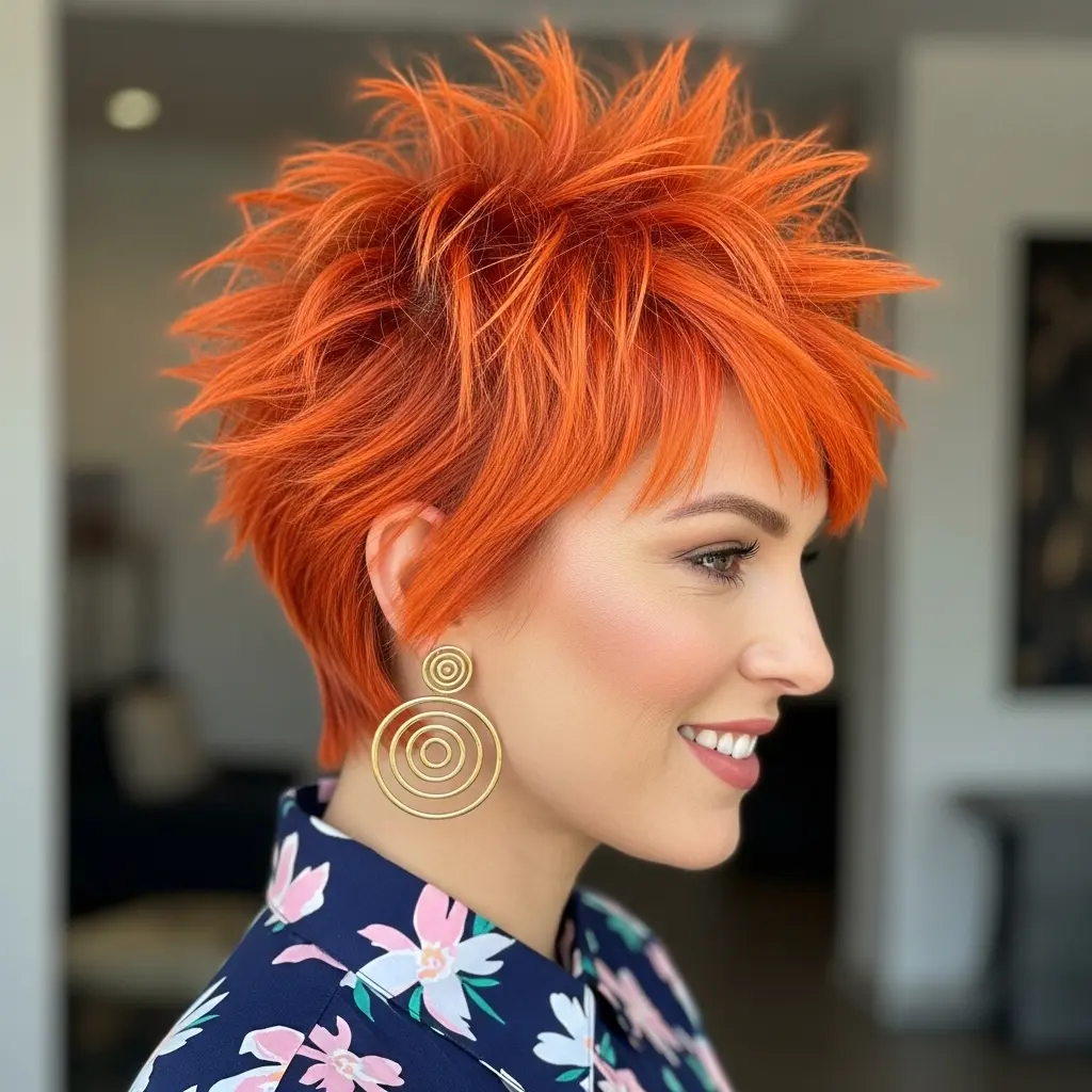 #5 Tangerine Edge Pixie