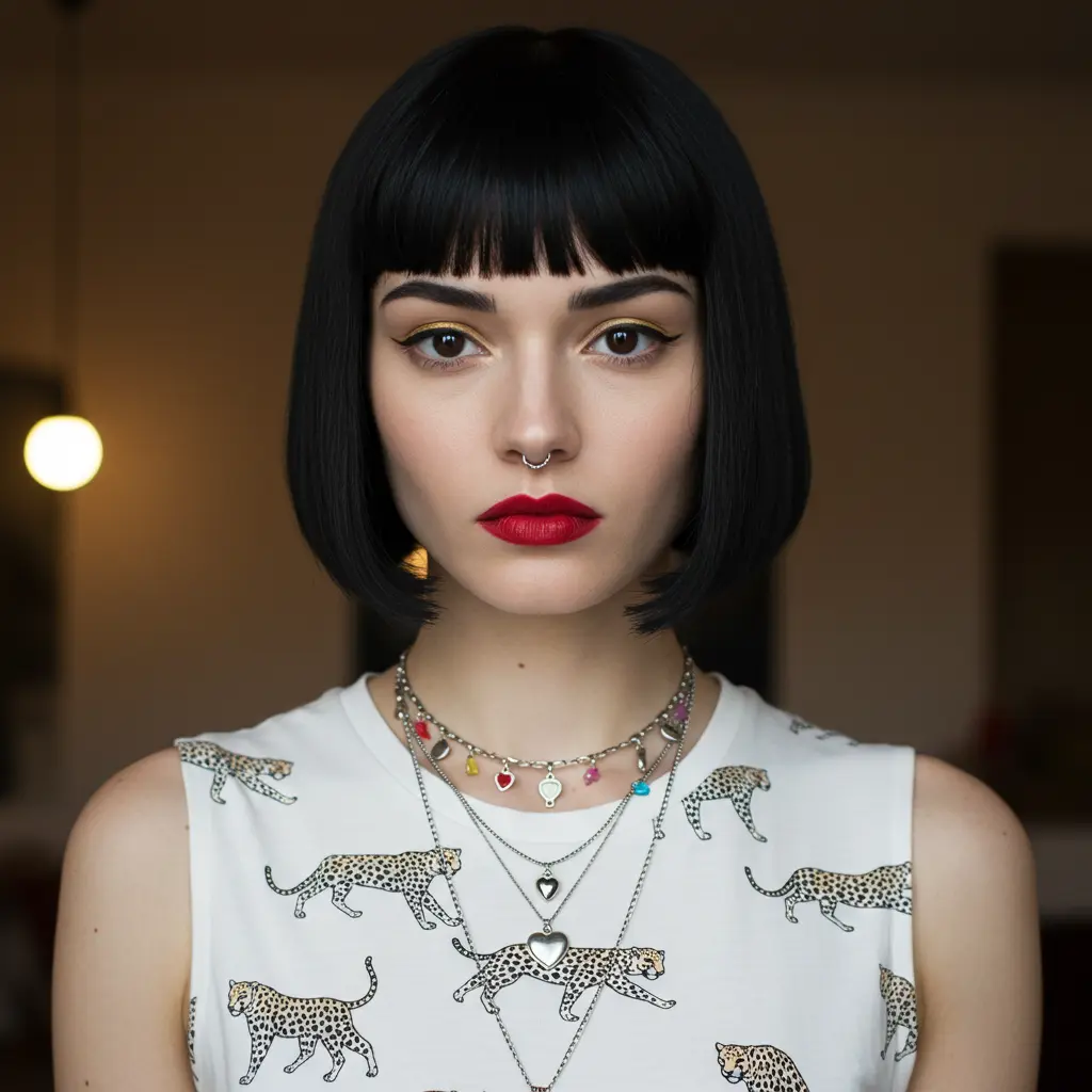 #6 Edgy Straight Precision Cut
