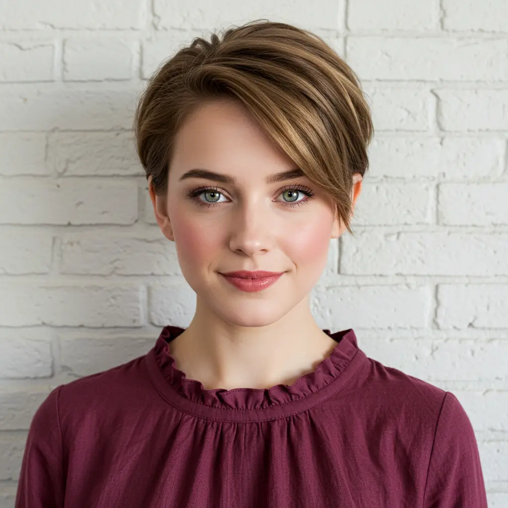 #6 Grown-Out Pixie with Crown Volume