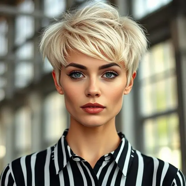 #6 Smoky Shag Pixie