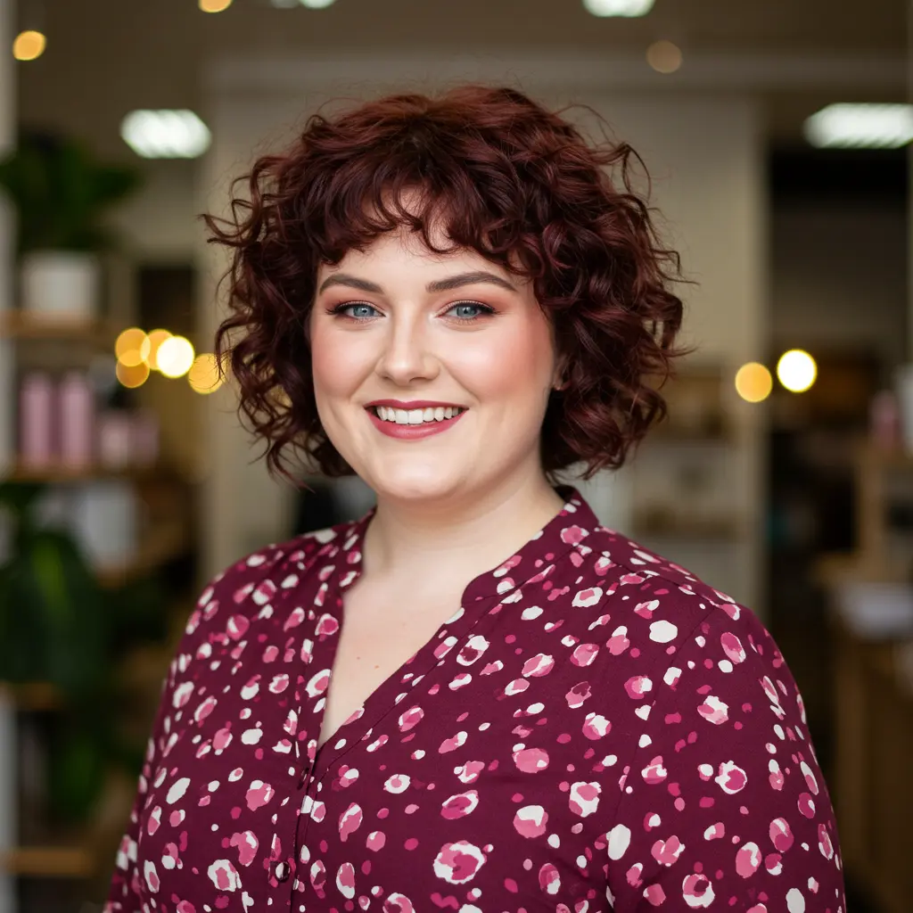 #8 Feminine Soft Pixie with Curls