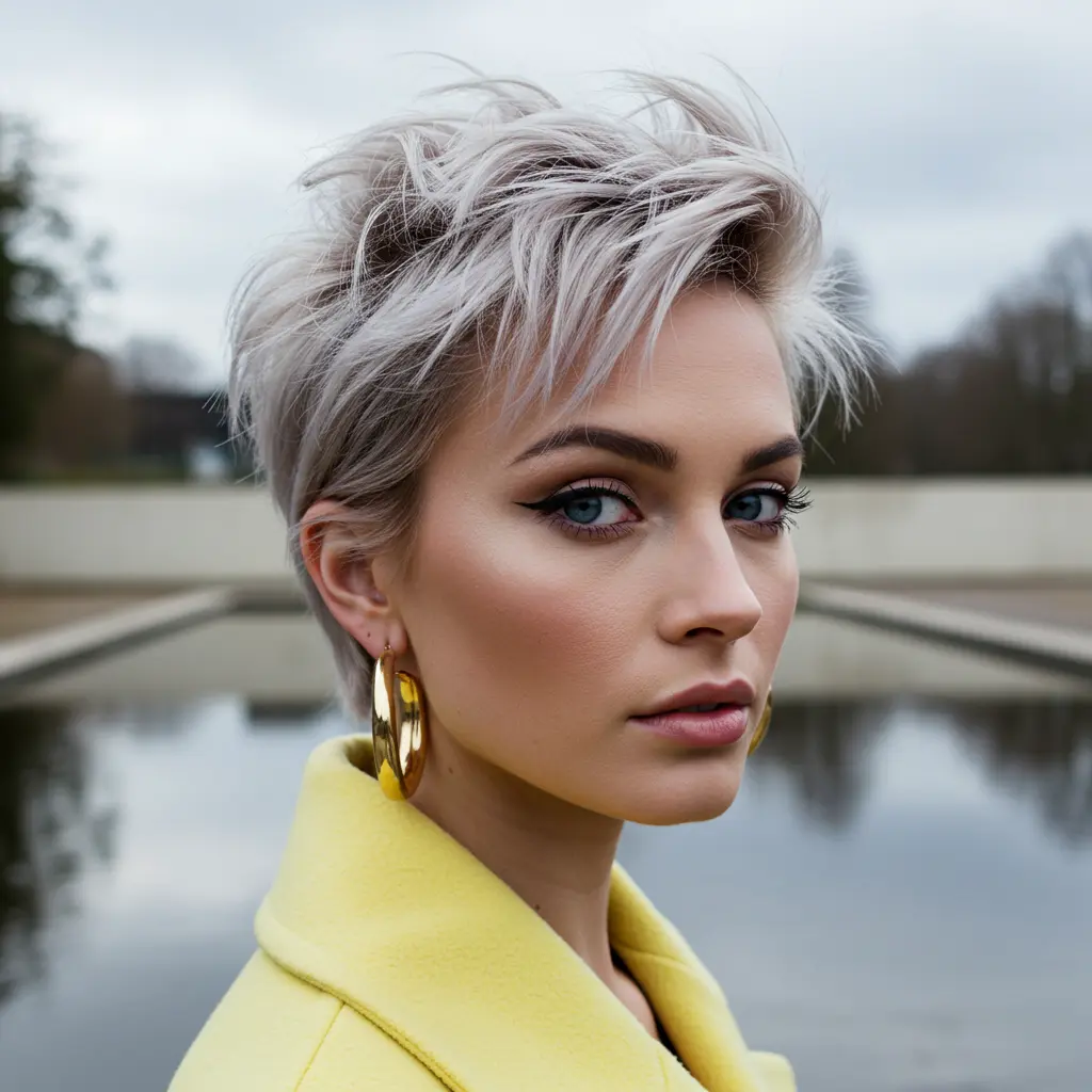 #8 Tousled Pixie Style