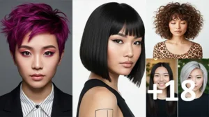 18 Cute and Easy Short Haircuts For Asian Girls