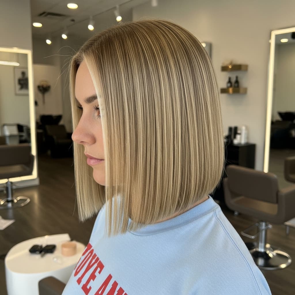 #1 Classic Executive Bob with Smooth Finish