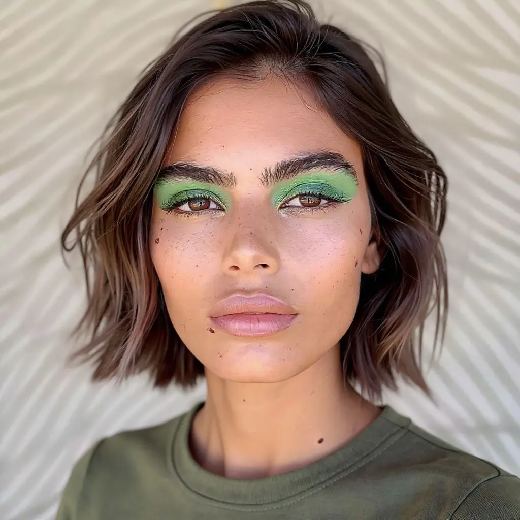 #11 Tousled Graduated Bob for a Modern Edge