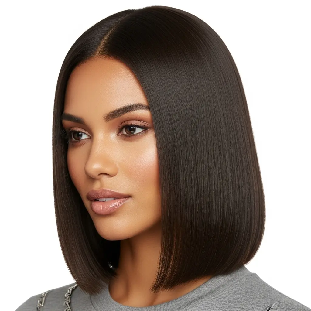 #14 Middle Part Bob Wig