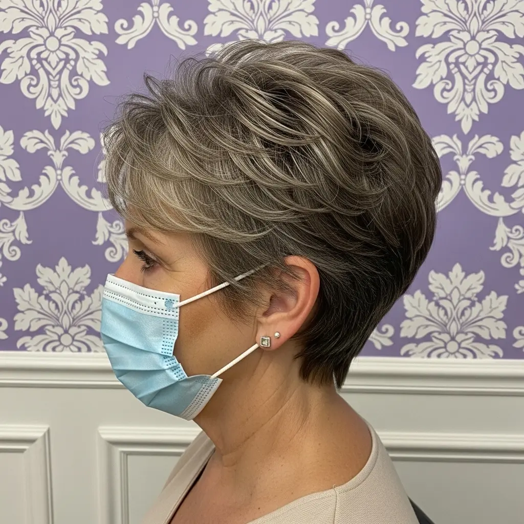 #20 Graduated Pixie Bob for Women Over 60