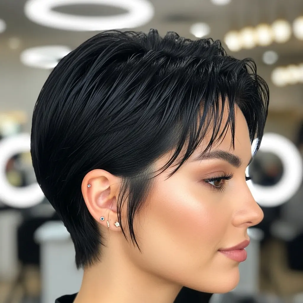 #21 Textured Short Cut with Soft Layers