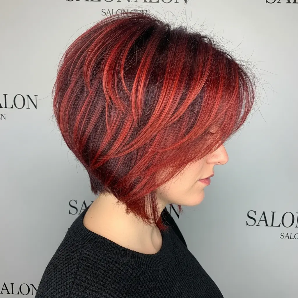 #21 Long Pixie with Wispy Layers and Long Fringe