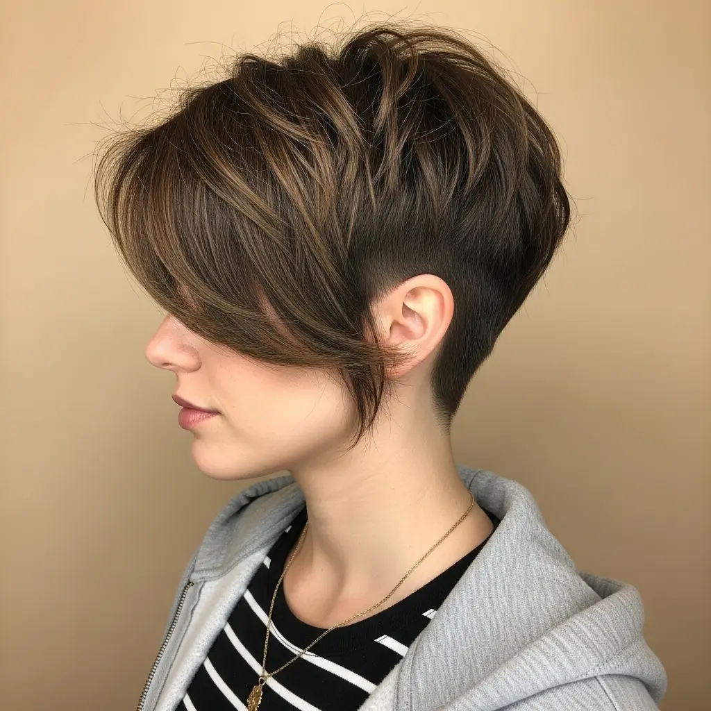 #24 Long Tapered Pixie
