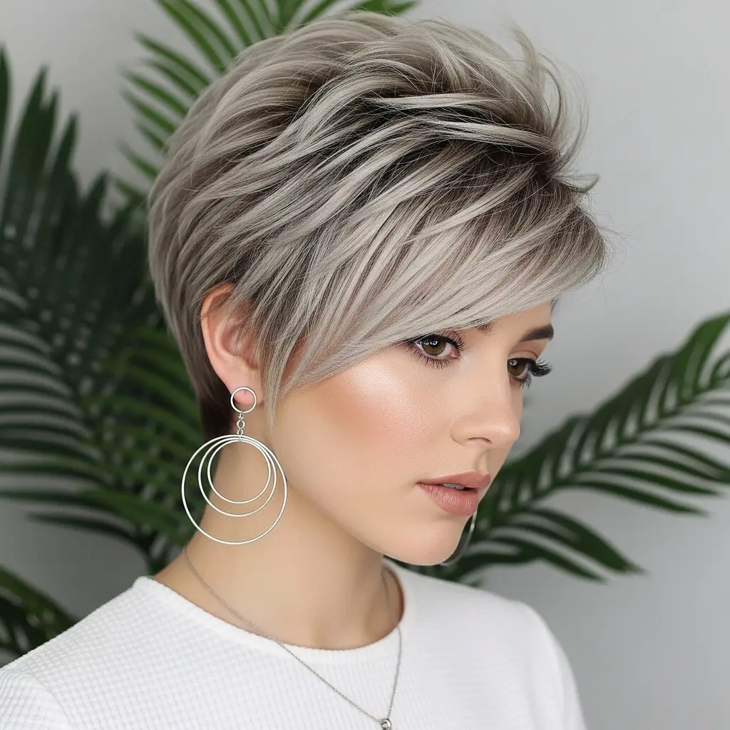 #3 Dynamic Undercut Pixie with Textured Top
