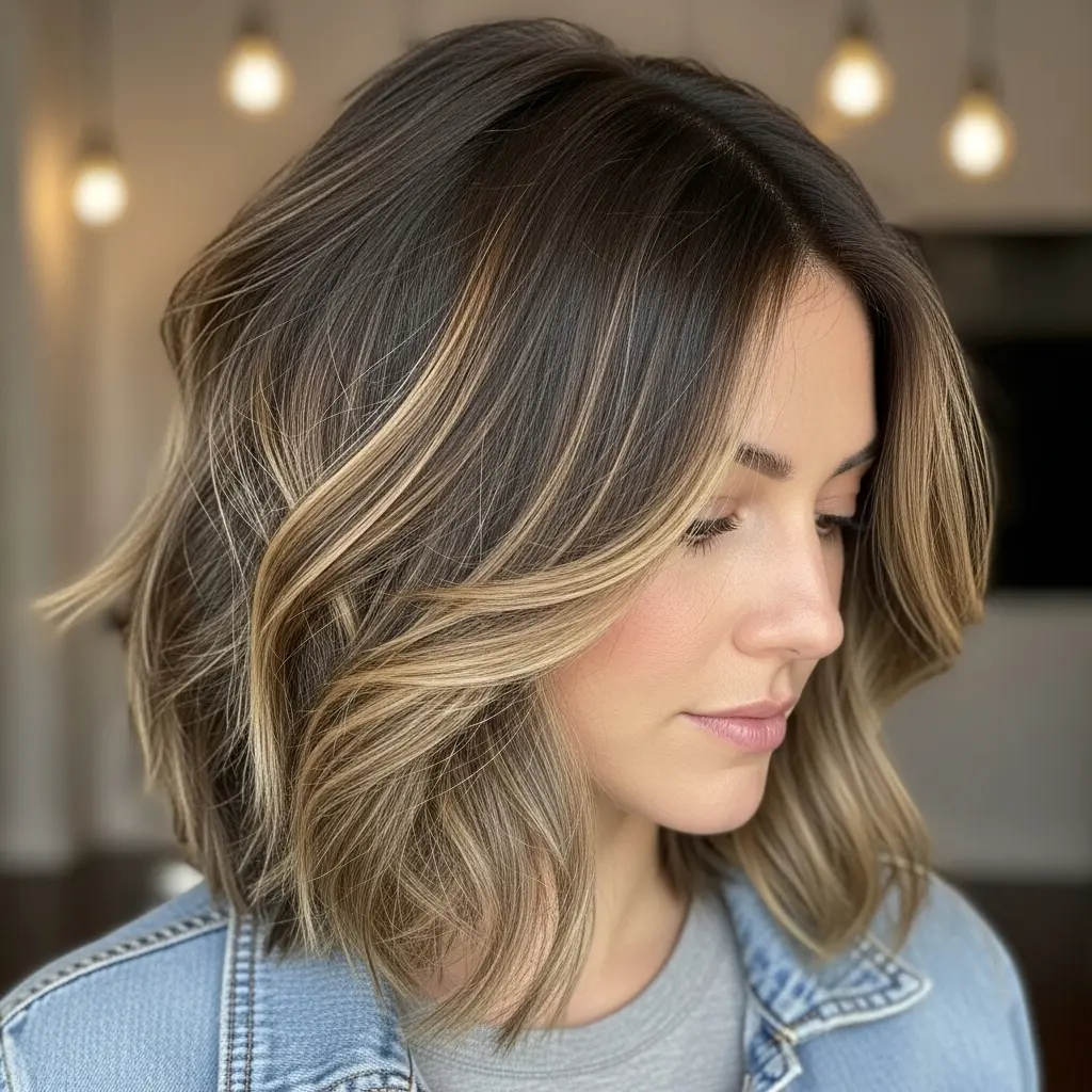 #4 Textured Bob for Effortless Styling