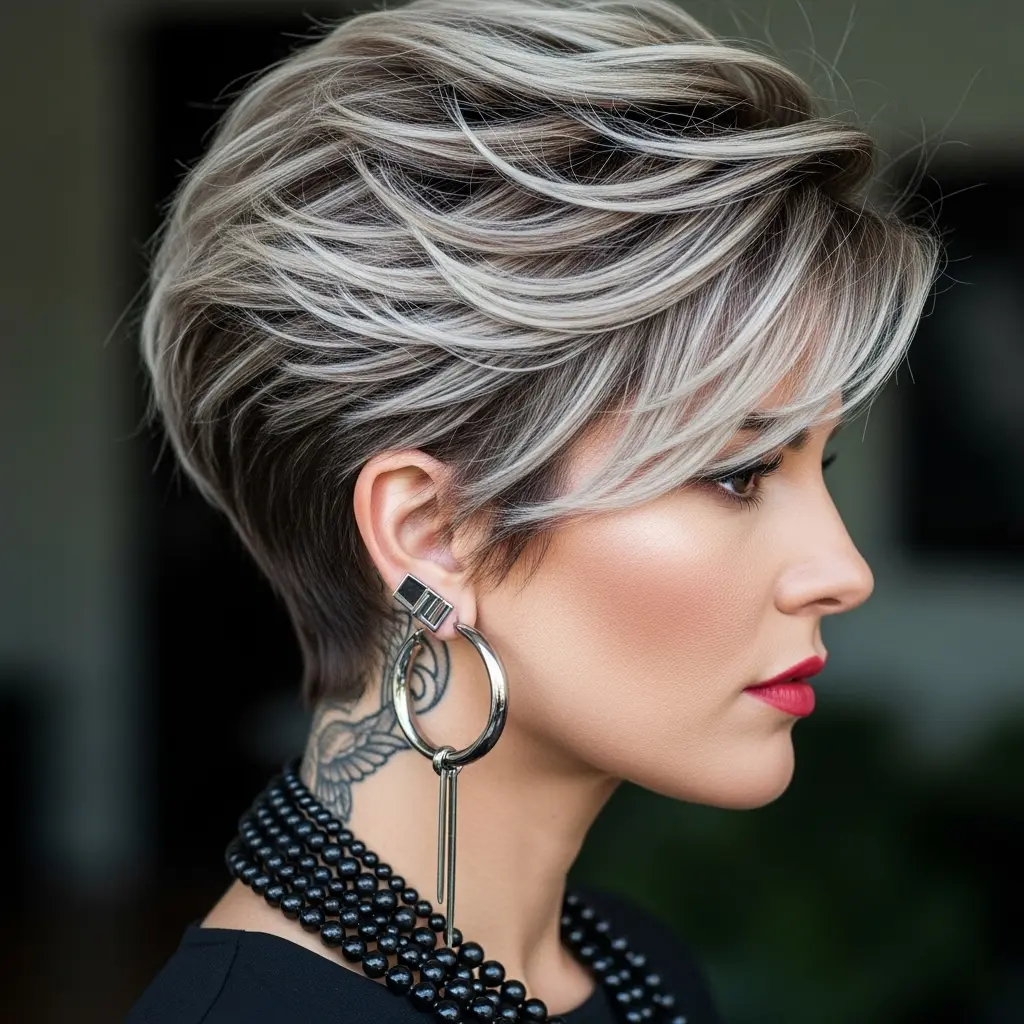 #5 Versatile Pixie with Side Fringe