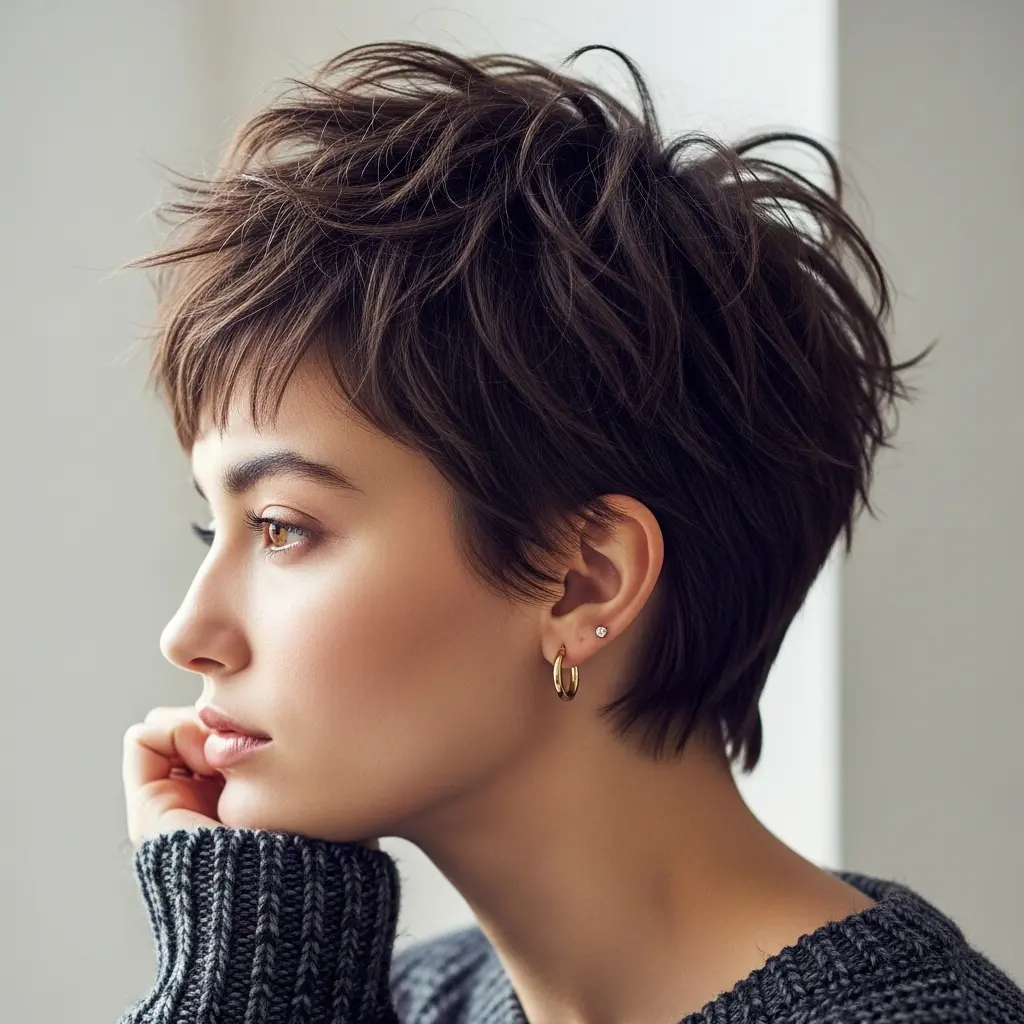 #6 Soft Tousled Layers for Heart-Shaped Faces