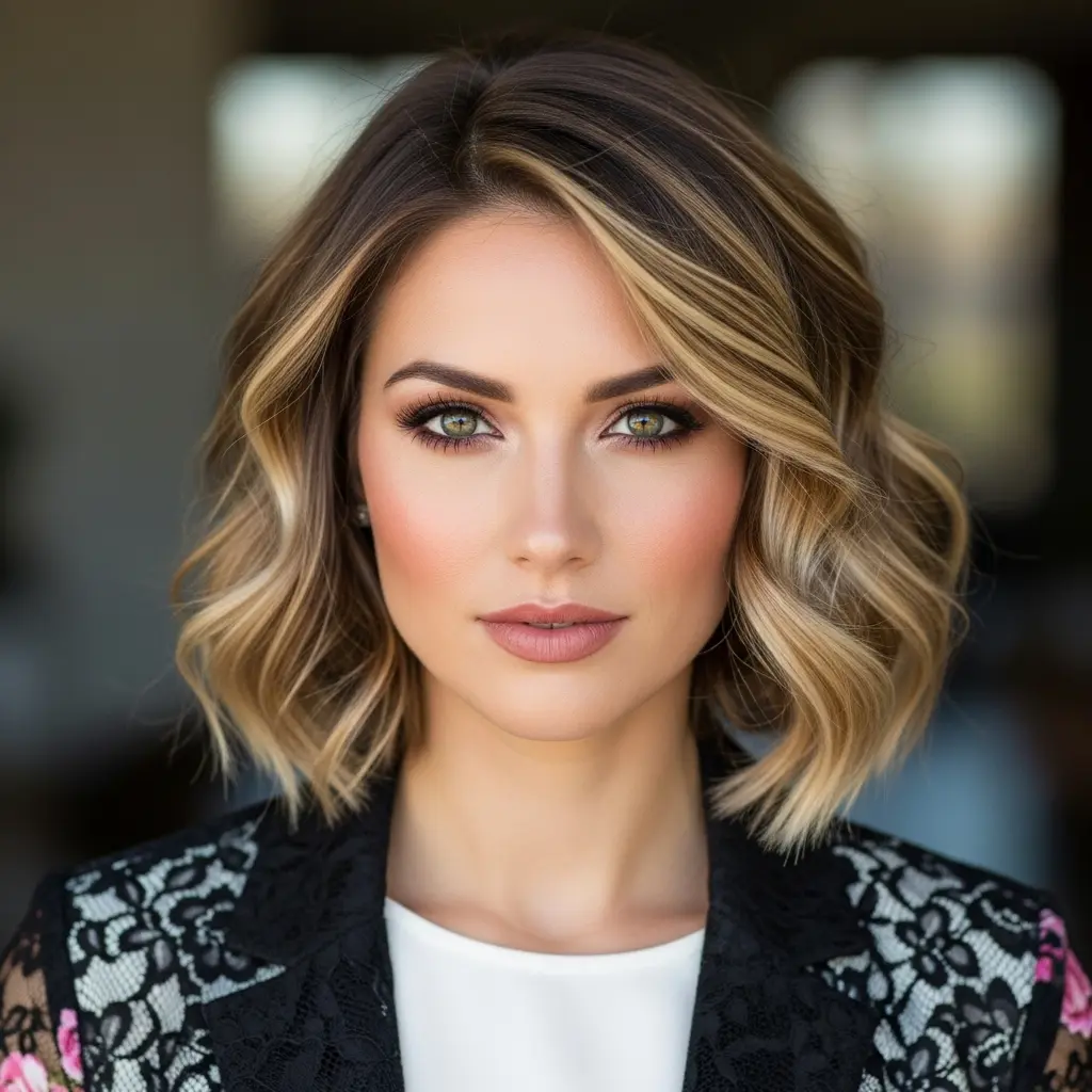 #7 Slightly Wavy Executive Bob