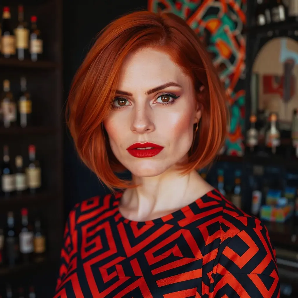 #7 Copper Elegance Bob