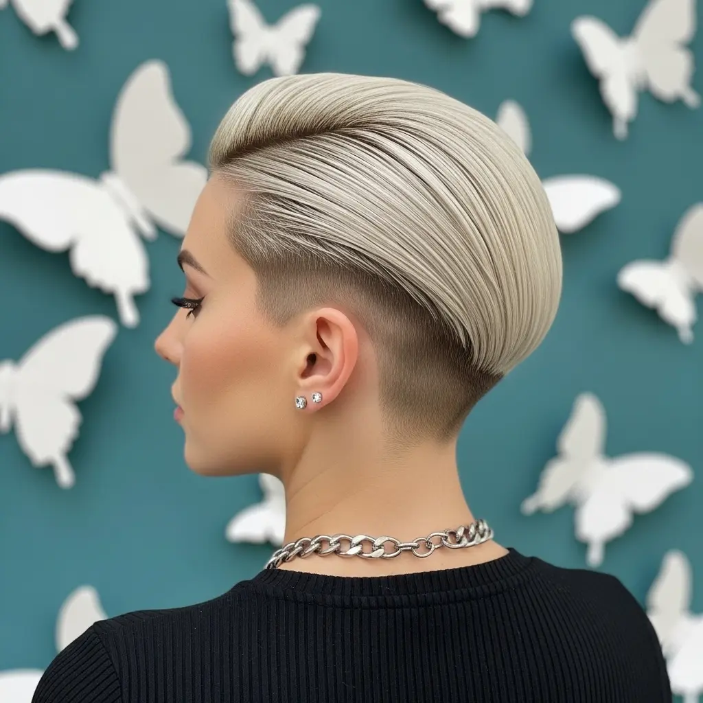 #8 Sleek Undercut with Textured Top