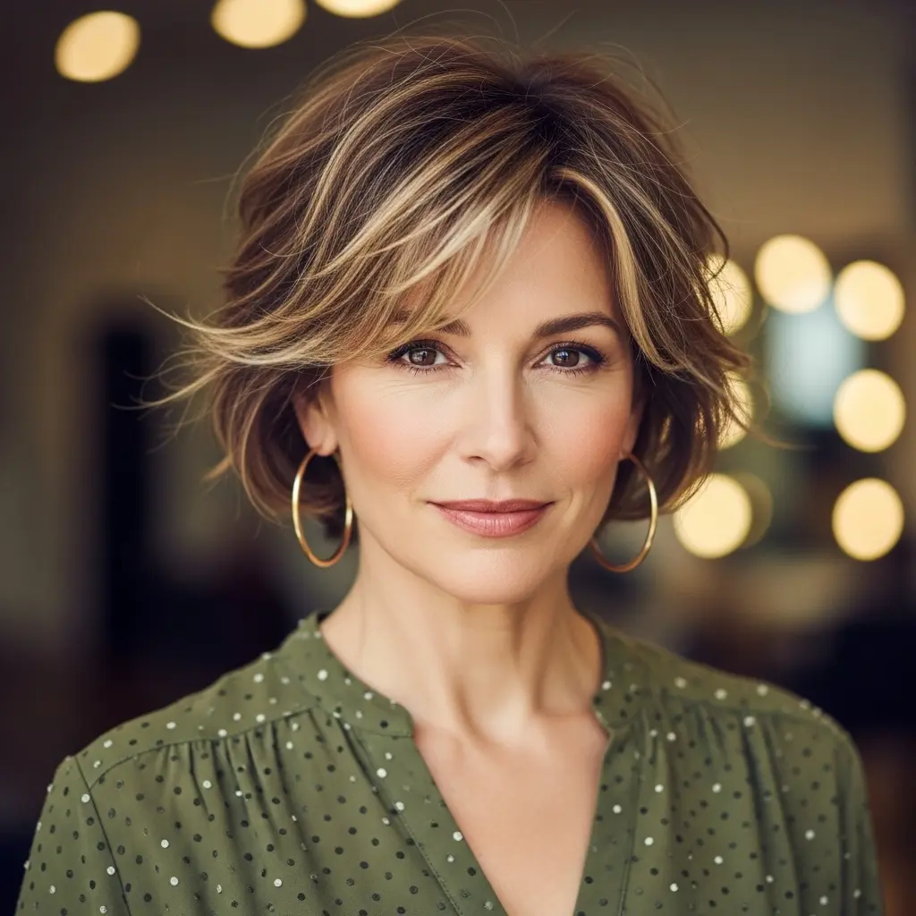 #9 Dynamic Raven Black Tousled Wolf Cut