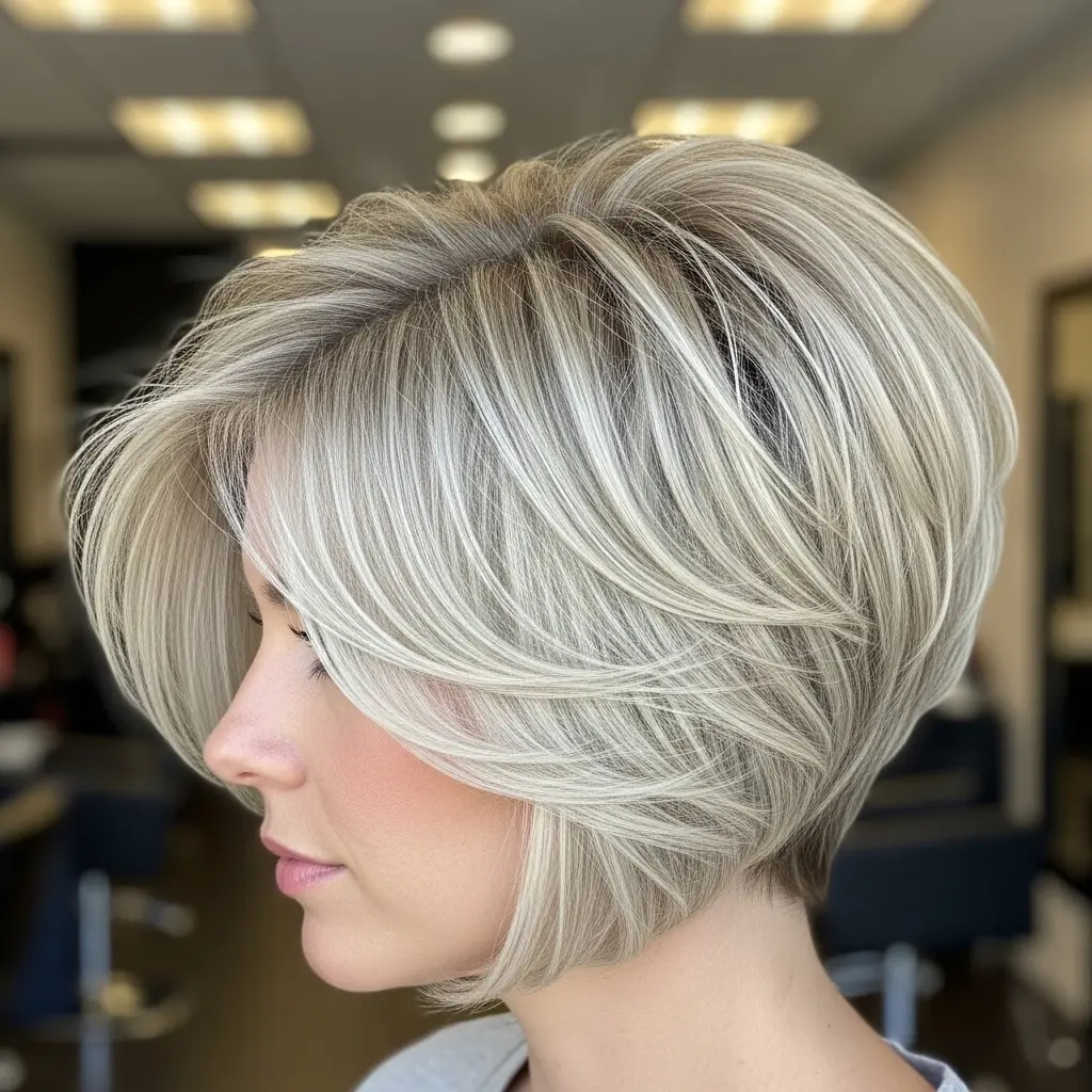 #9 Long Pixie Bob with Soft Waves
