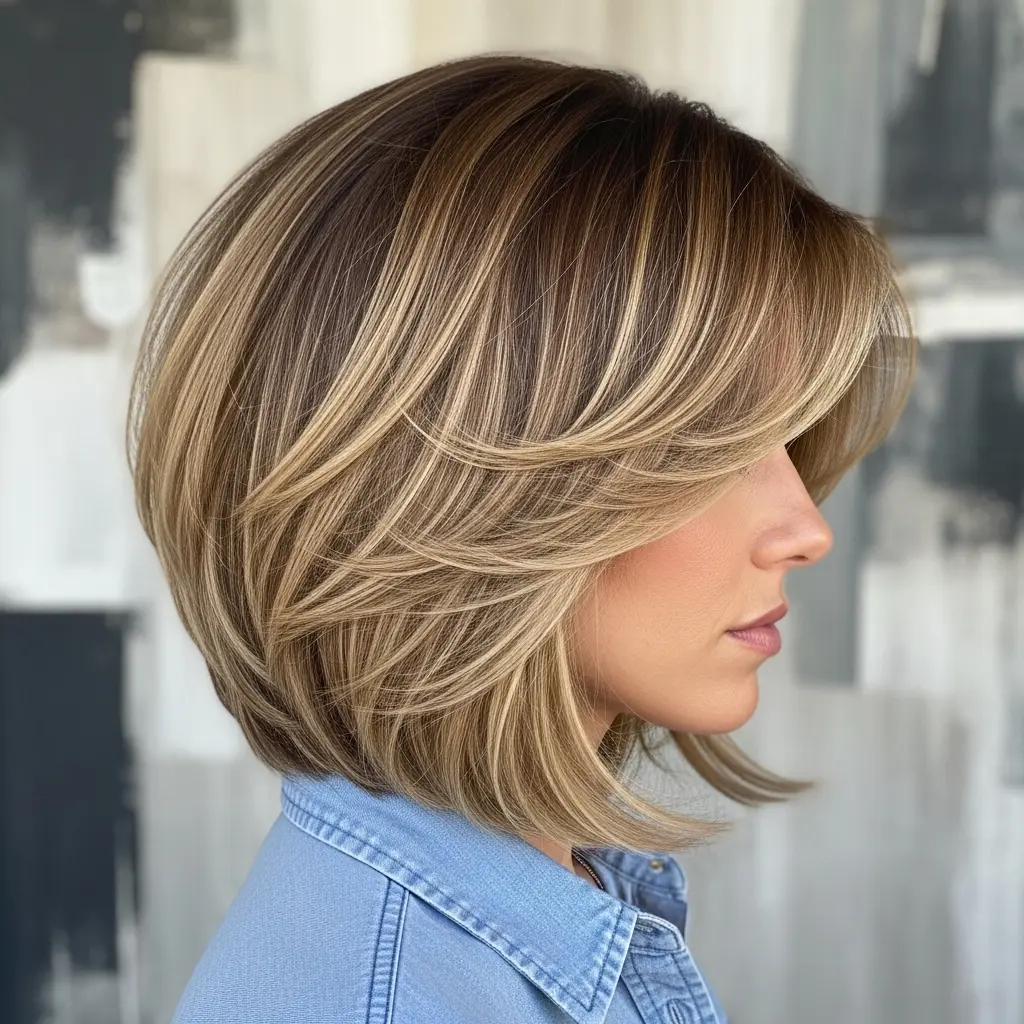 #9 Chic Dimensional Bronde Lob