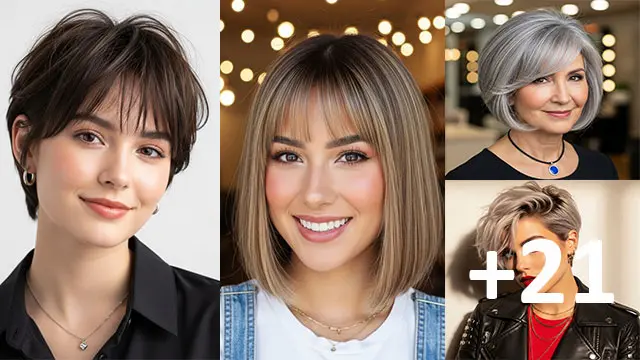 21 Trendy Short Hairstyles for Long Faces to Try Now