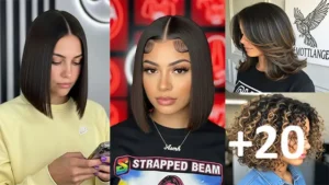 20 Best Middle Part Bob Hairstyles to Try This Year