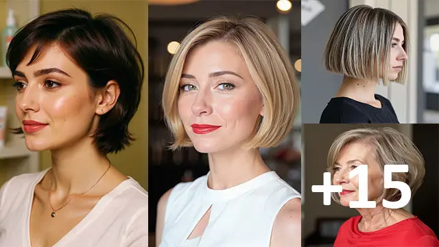 15 Chic Chin-Length Haircuts for Every Face Shape