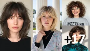 17 Shaggy Bob with Bangs Haircut Ideas That Turn Heads