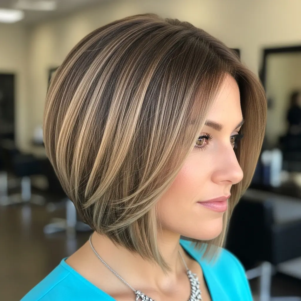 #1 Stylish Short Bob with Subtle Highlights