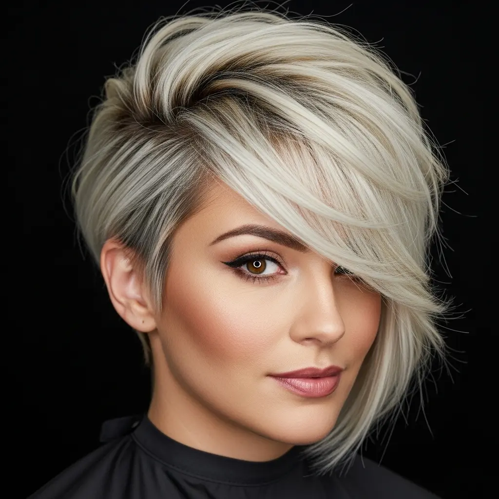 #1 Chic Asymmetrical Bob for Effortless Style