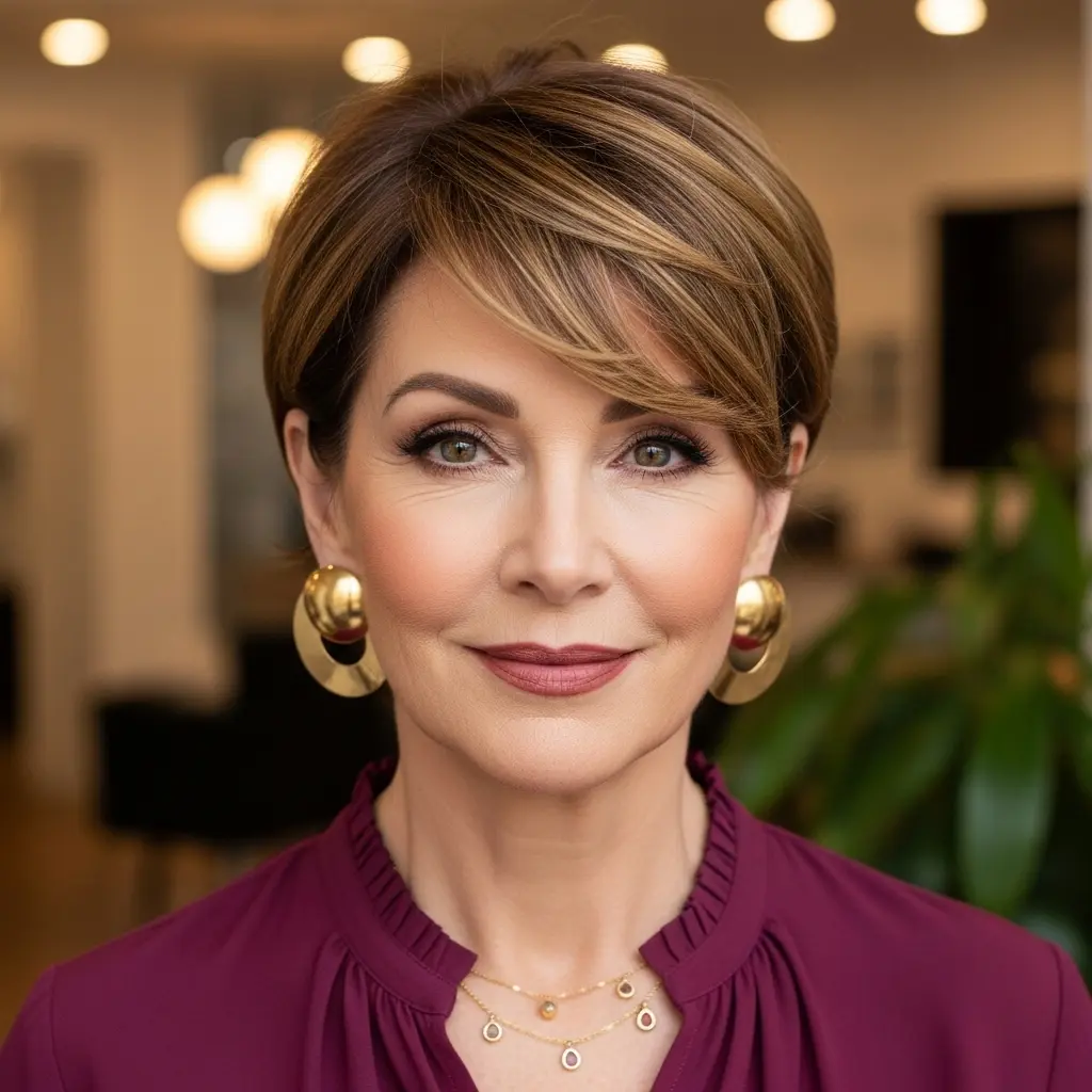 #10 Youthful Short Pixie for Women Over 70