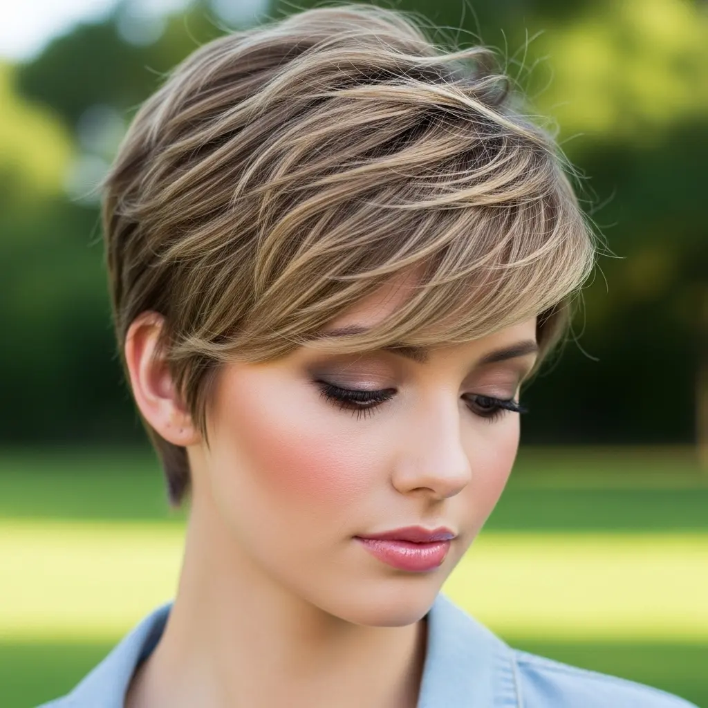 #11 Low-Maintenance Pixie Hairstyle