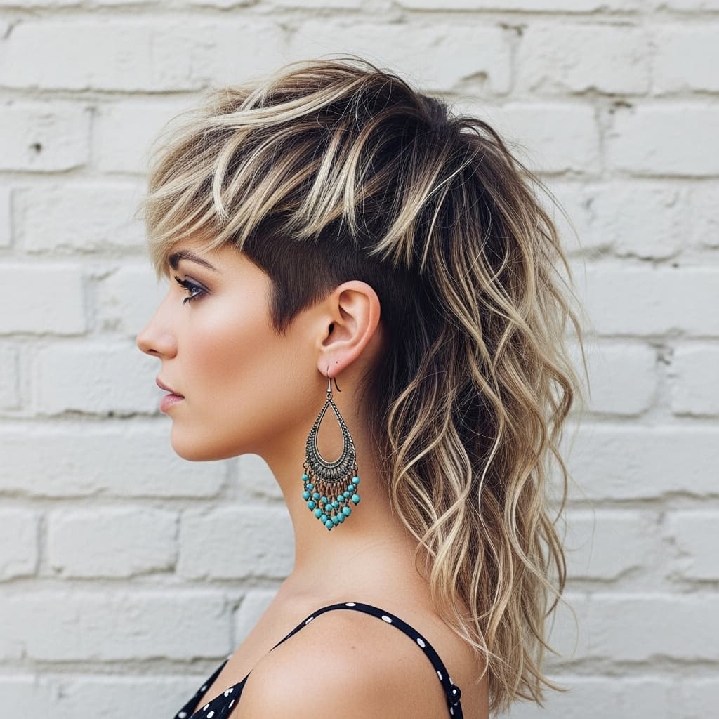 #11 Miley Cyrus-Inspired Pixie Mullet