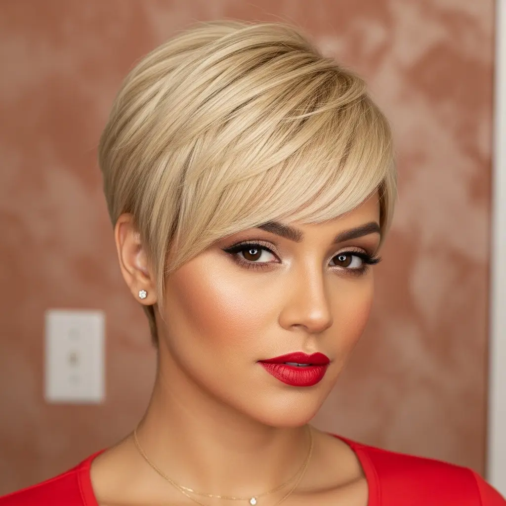 #15 Asymmetrical Bangs