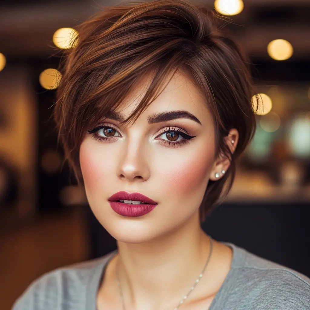 #15 Layered Pixie for Feminine Women