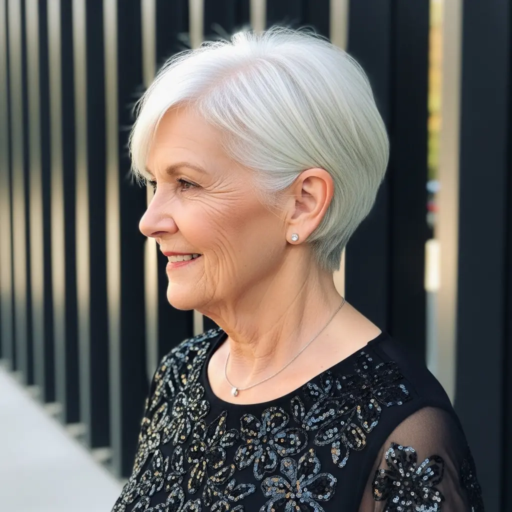 #15 Wash-and-Wear Pixie for Older Women