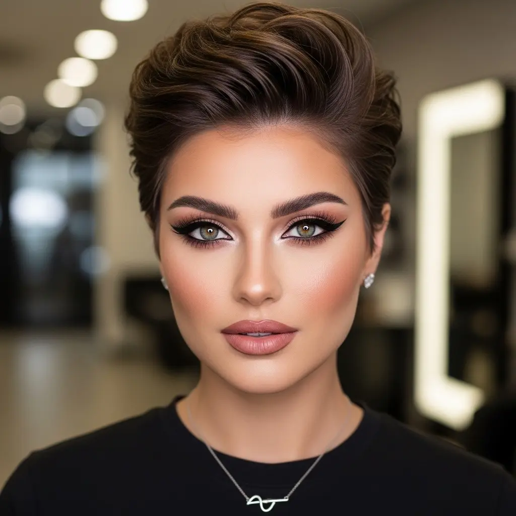 #16 Sassy Haircut on Short Hair