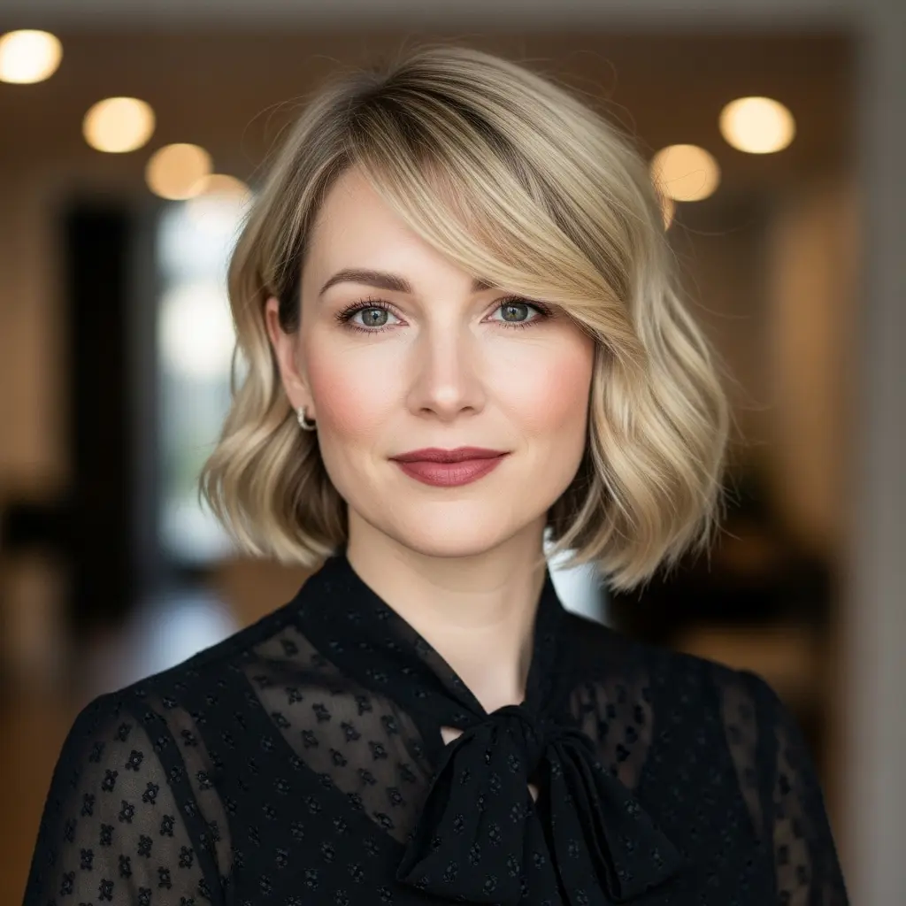 #17 Bullet Bob for Thin Hair