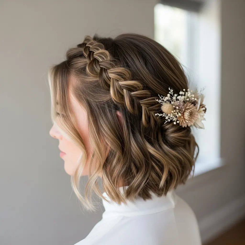 #2 Short and Stunning with a Braid