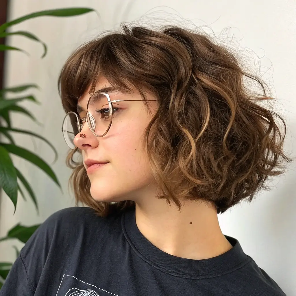 #2 Textured Bullet Bob with Soft Waves