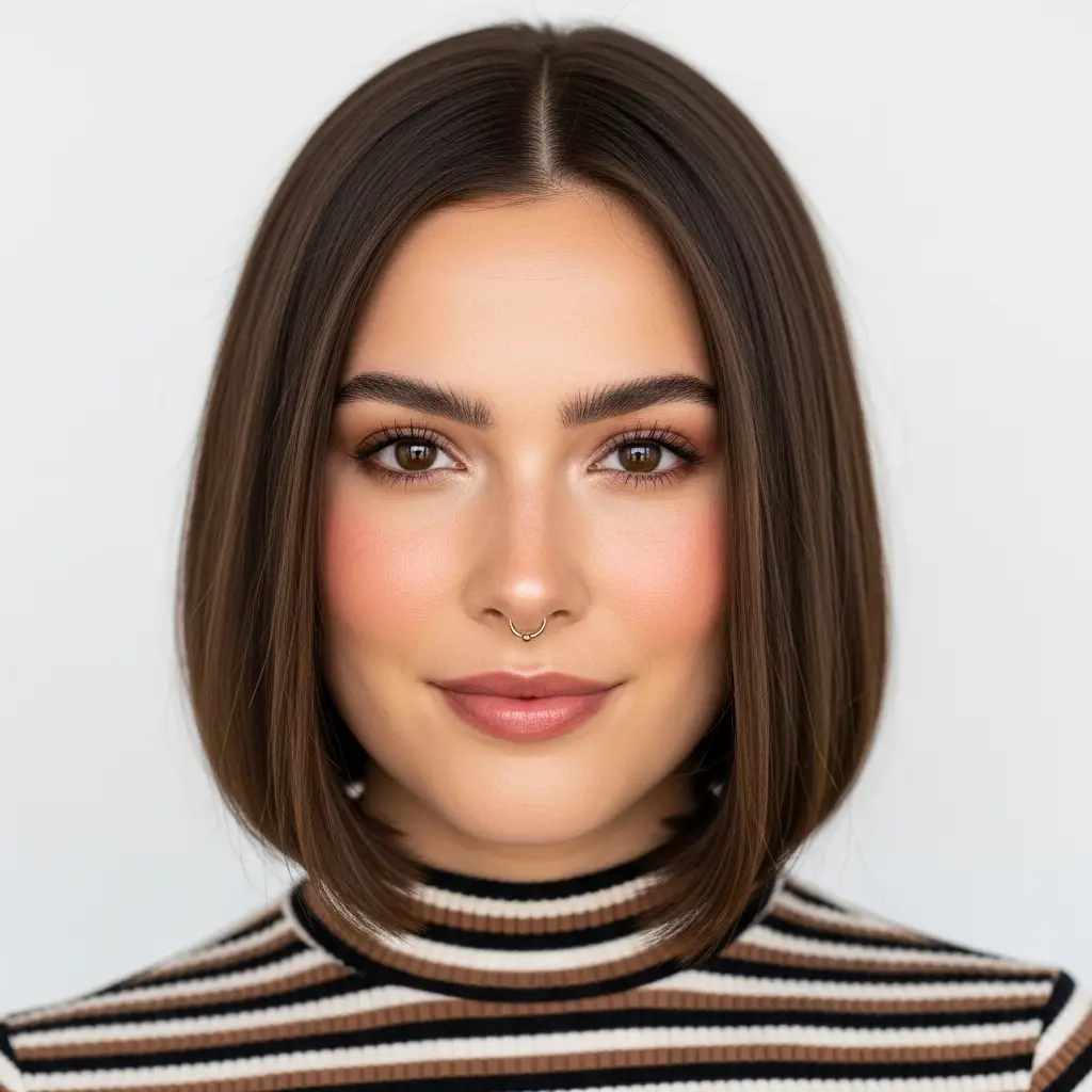 #23 Chin-Length Haircut for Thin Hair