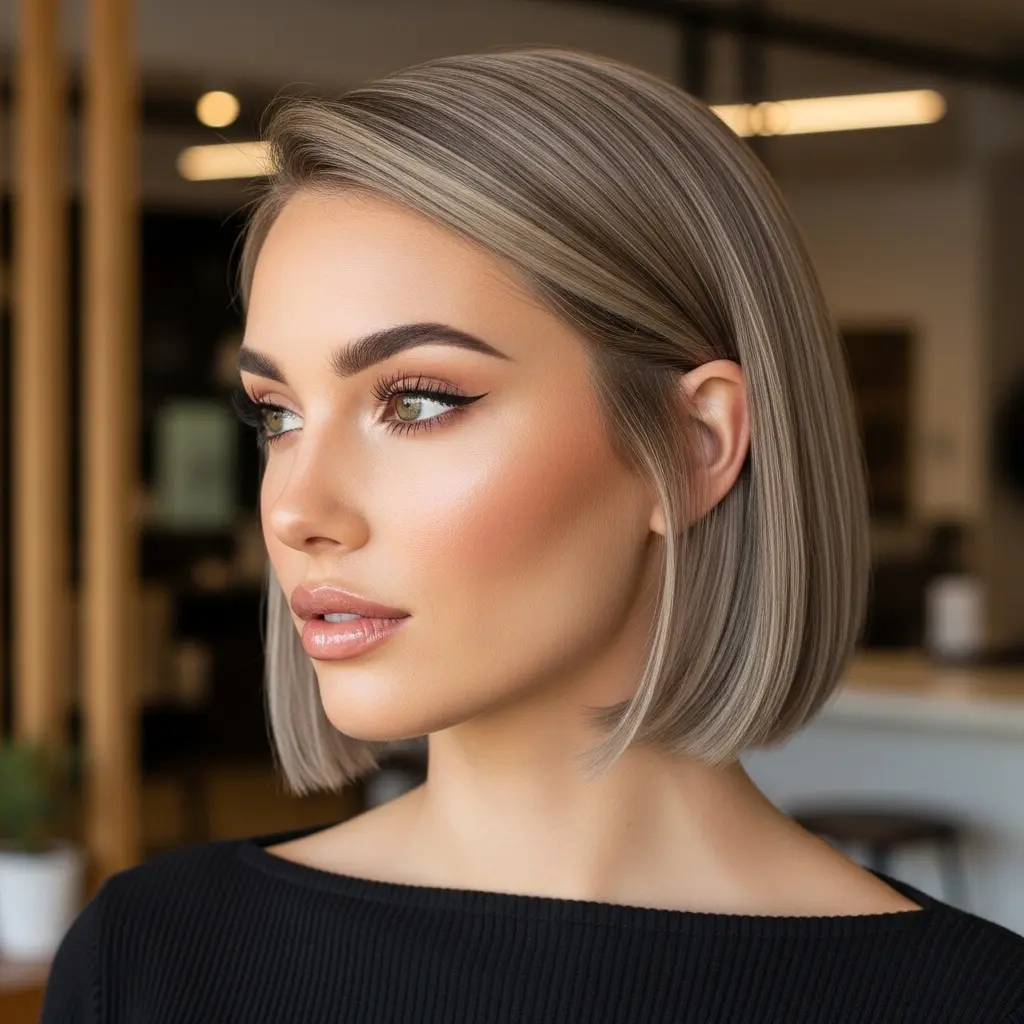 #3 Chin-Length Italian Bob