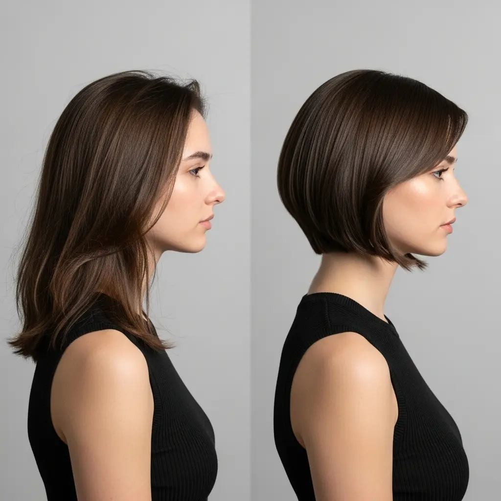 #6 Mod Short Blunt Bob Cut