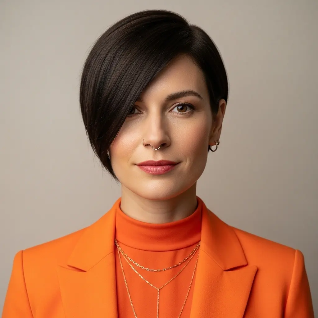 #7 Short Pixie Bob for Straight Hair