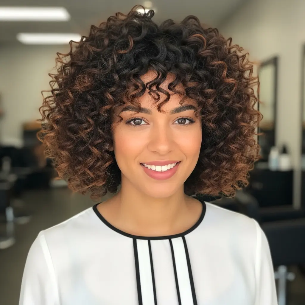 #8 Sunlit Curl Embrace Bob